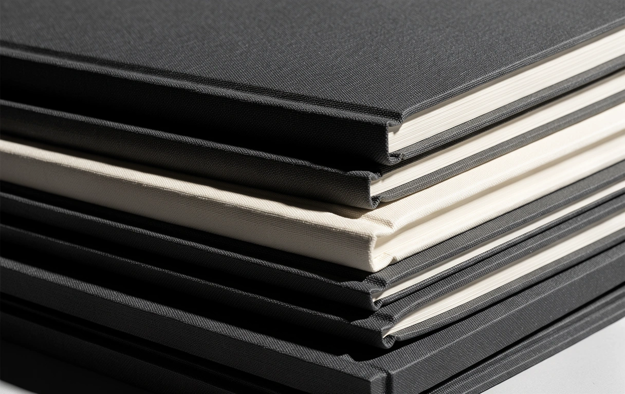 Professional book design detail