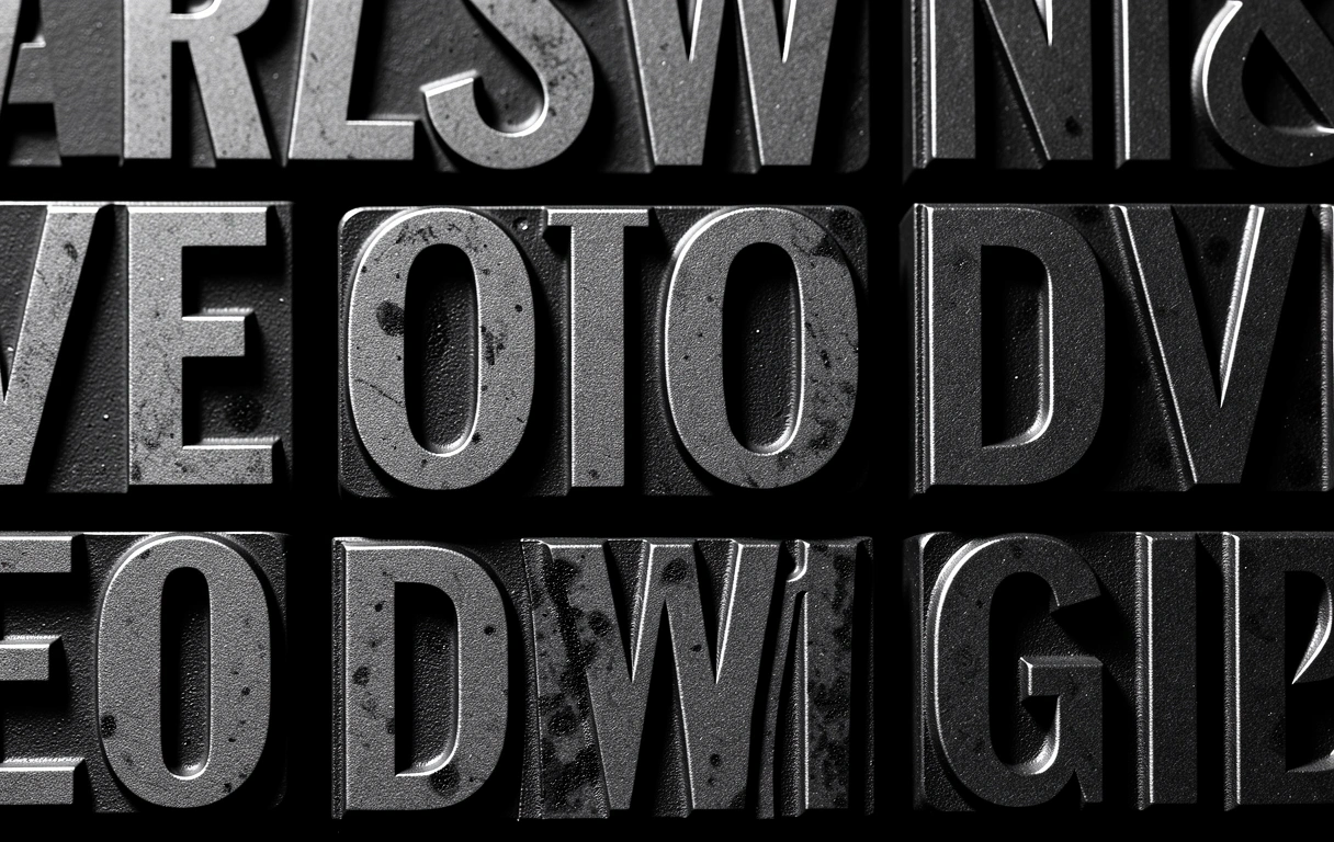 Vintage Typeset